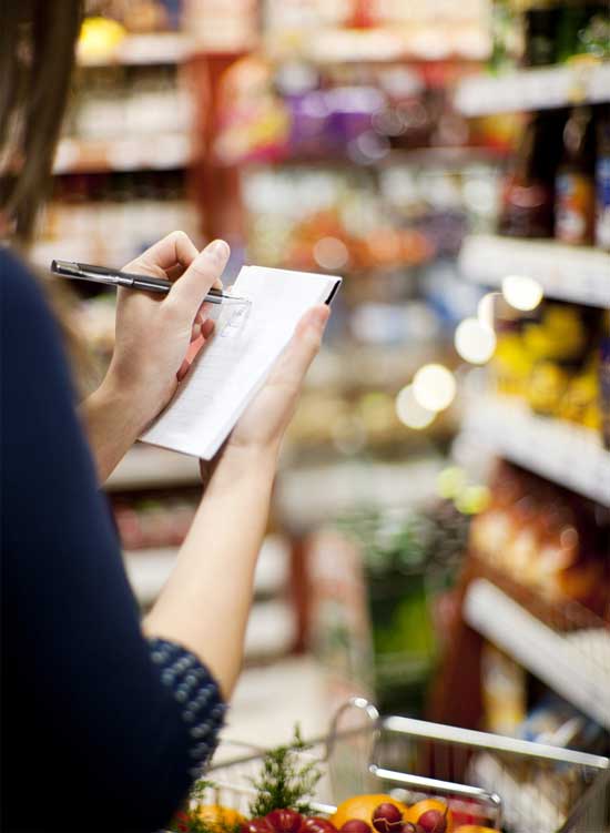 Grocery Shopping List